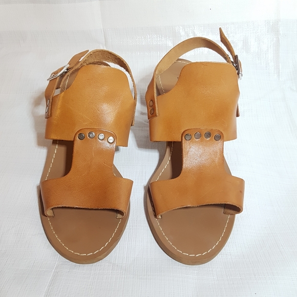 Leather Sandals Size 9 Made in Italy - Picture 5 of 11